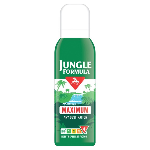 Jungle Formula Maximum Aerosol Insect Repellent 125ml, UK version