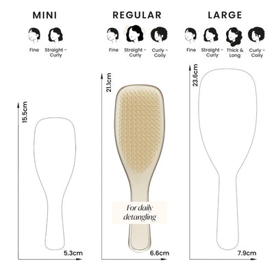 Brosse démêlante Tangle Teezer Ultimate Detangler Chrome Champagne Gold M&S - Achetez en ligne chez McGrocer