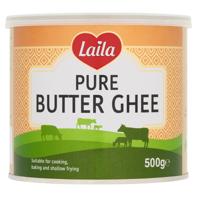 Laila Butter Ghee 500g can - British product