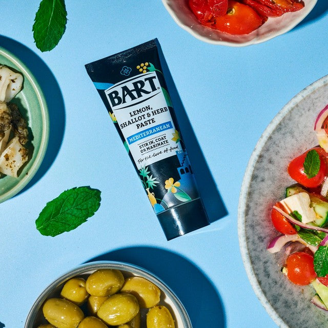 Bart Mediterranean Lemon, Shallot & Herb Spice Paste 80g - British product