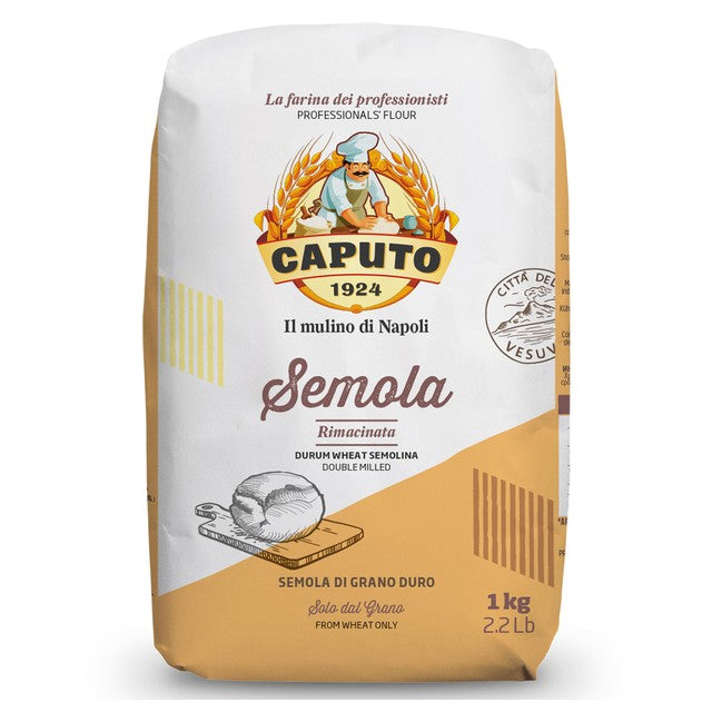 Caputo double milled semolina flour 1Kg - British product