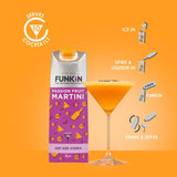 Funkin Passion Fruit Martini Cocktail Mixer 1L - British product