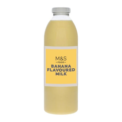 M&S M&S Banana Flavoured Milk Drink 750ml- Buy online at McGrocer