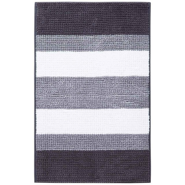 M&S quick dry bath mat charcoal, imported from the UK