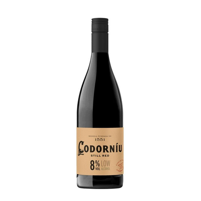 Codorniu 8% Low Alcohol Red Wine 75cl - British product