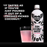 Agua de coco orgánica Rebel Kitchen 750ml importada del Reino Unido