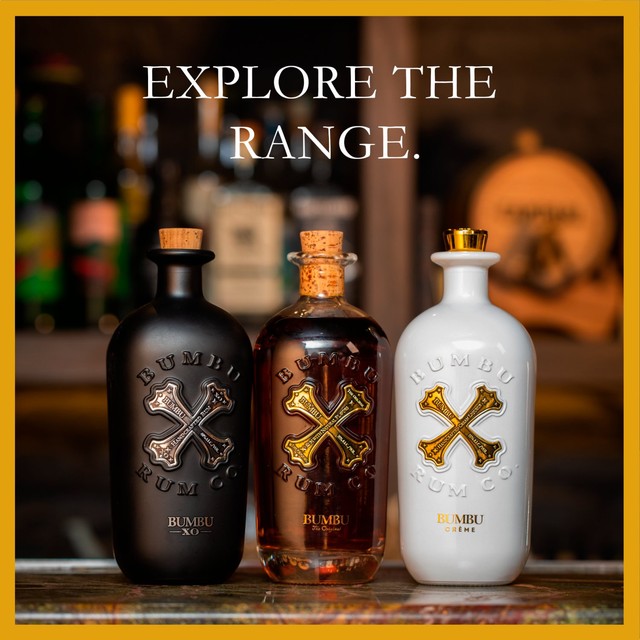 Bumbu rum cream liqueur 70cl - British product