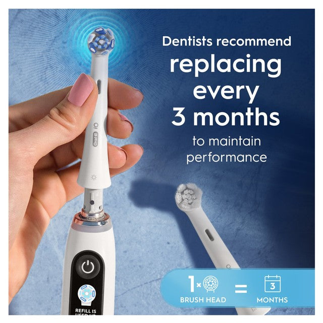 Oral-B Ultimate Clean toothbrush heads 4 pack, imported from the UK