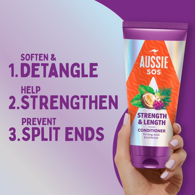 Aussie SOS Strength & Length hair conditioner 200ml - British product
