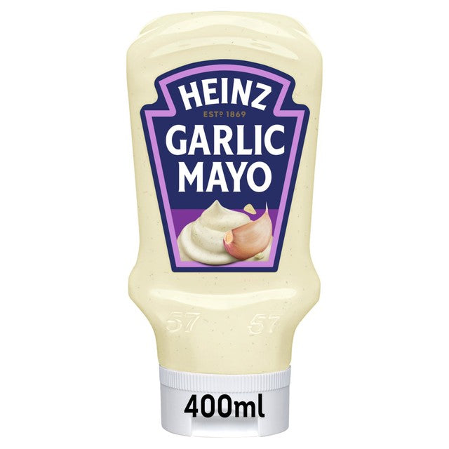 Heinz garlic mayonnaise 400ml, UK version