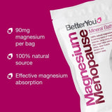 BetterYou Magnesium Menopause Bath Flakes 750g - British product