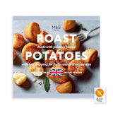 M&S Maris Piper roast potatoes frozen 800g, imported from the UK