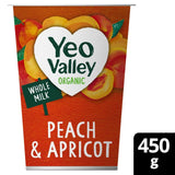 Yeo Valley peach and apricot yogurt 450g (British brand)