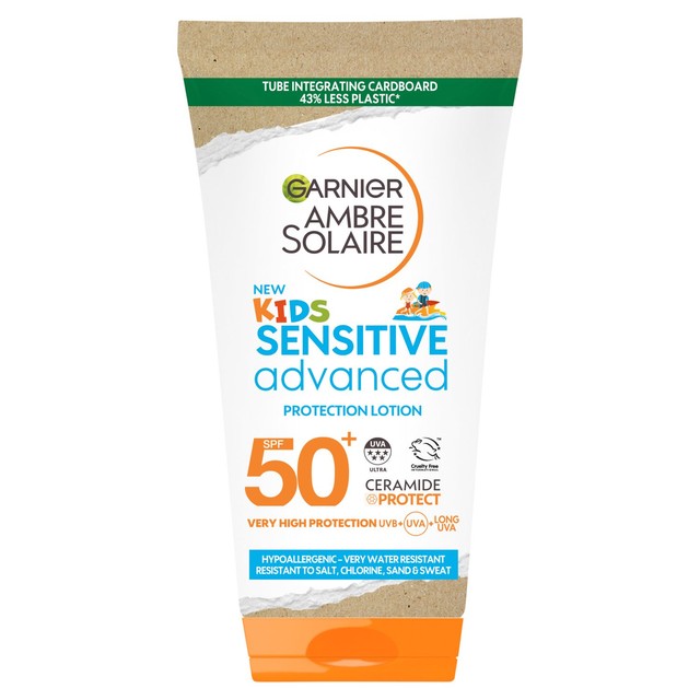 Garnier Ambre Solaire Sensitive Advanced Kids Sun Lotion SPF50+ 50ml - British product