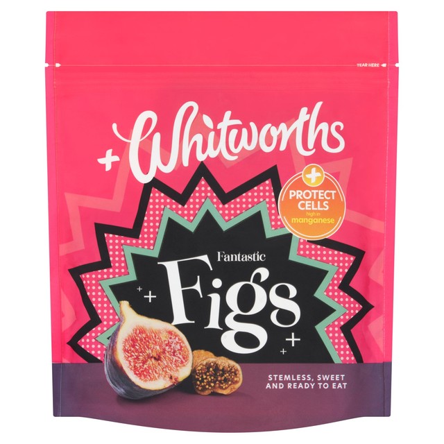 Whitworths partially rehydrated dried figs 175g (British brand)