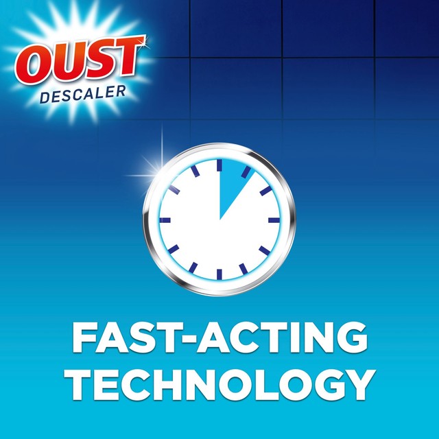 Oust All Purpose Descaler sachets 3x25ml, imported from the UK