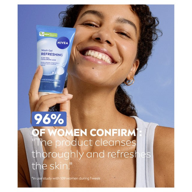 Nivea refreshing face wash gel, imported from the UK