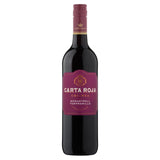 Carta Roja Crianza Monastrell Tempranillo red wine 75cl - British product
