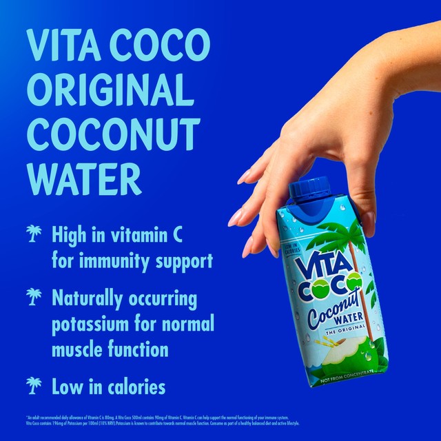 Vita Coco coconut water multipack 12 bottles (British brand)