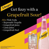 Schweppes Pink Soda citrus flavour soft drink 1L (British brand)