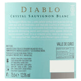 Diablo Sauvignon Blanc white wine 75cl - British product