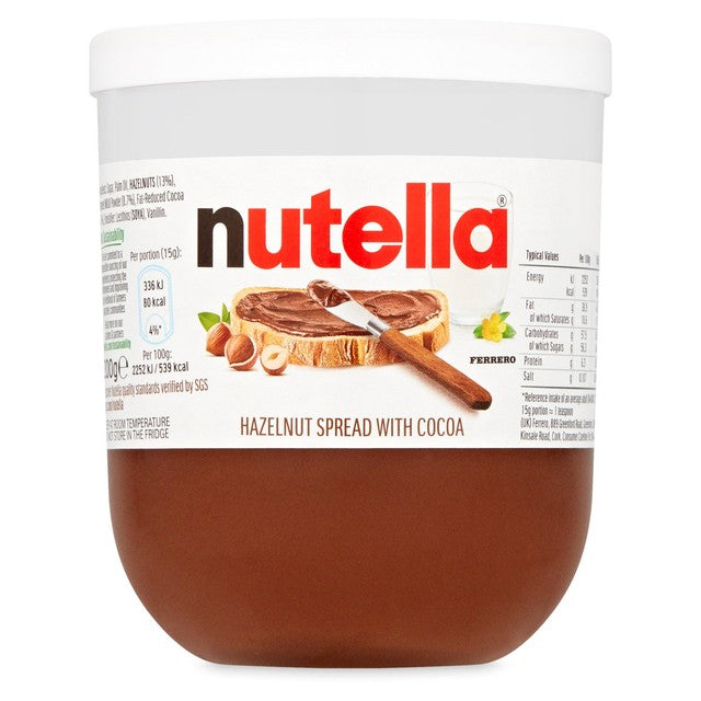 Nutella hazelnut chocolate spread 200g - British product