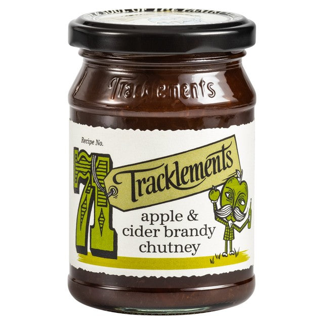 Tracklements Apple & Cider Brandy Chutney 270g (British brand)