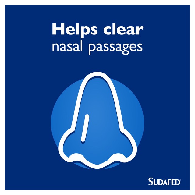 Sudafed blocked nose relief nasal spray 15ml (British brand)