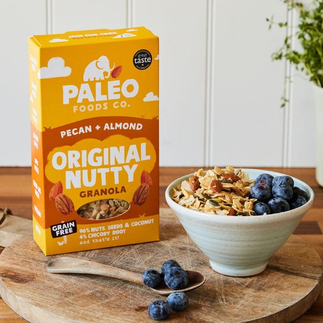 Paleo Foods Co Pecan & Almond Grain-Free Granola 285g (British brand)