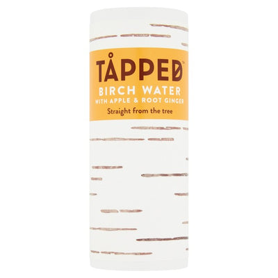 TAPPED Organic Birch Water Apple Root Ginger Drink 250ml