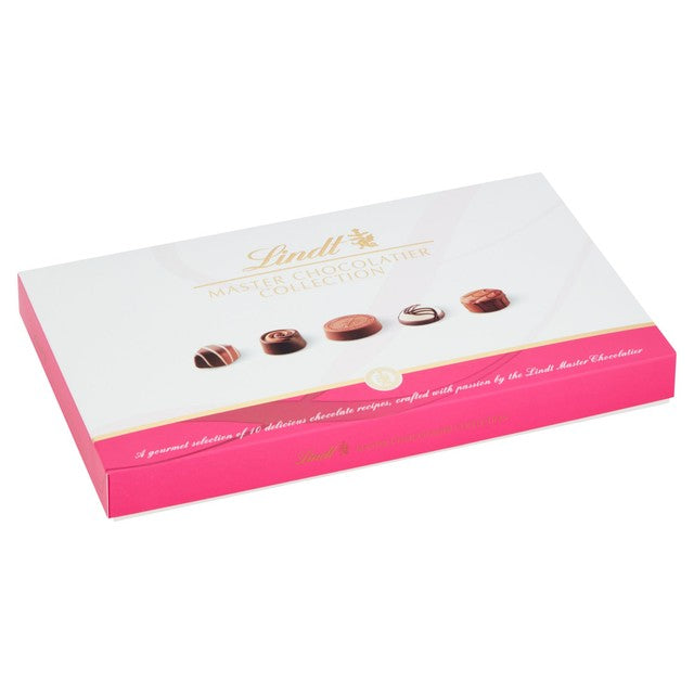 Lindt Master Chocolatier Collection assorted chocolate truffles box 184g, UK version
