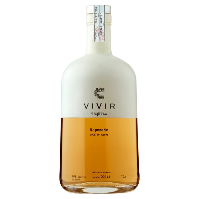 VIVIR Reposado Tequila 70cl (British brand)