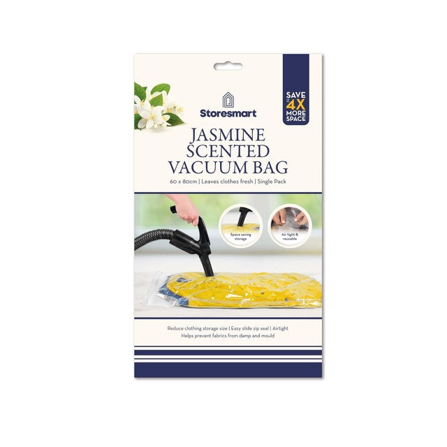 Gem Imports jasmine scented vacuum storage bag 60x80cm, UK version