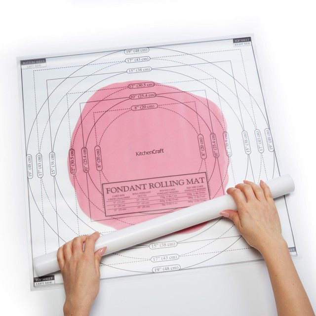 Sweetly Does It fondant rolling mat 50 x 50 cm (British brand)