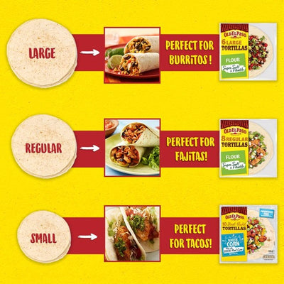 Old El Paso Vollkorn-Tortilla-Wraps 8er-Pack