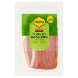 Najma smoked turkey rashers 150g, imported from the UK
