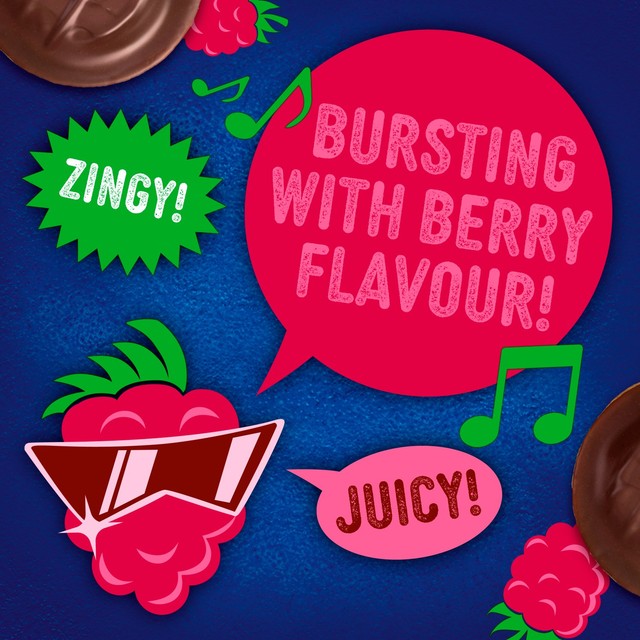 McVitie's Jaffa Cakes Raspberry 10 per pack, imported from the UK