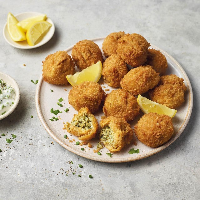 M&S mini no chicken Kyivs 360g, imported from the UK