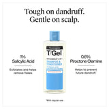 Neutrogena T-Gel Anti-Dandruff 2-in-1 Shampoo & Conditioner 250ml, imported from the UK