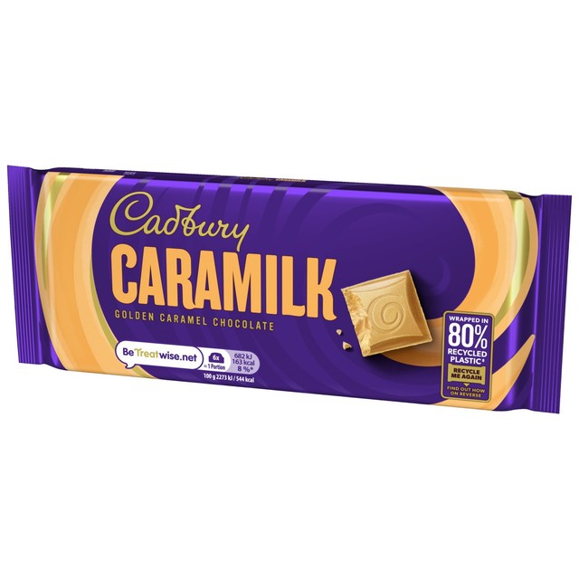 Cadbury Caramilk white chocolate bar 90g - British product