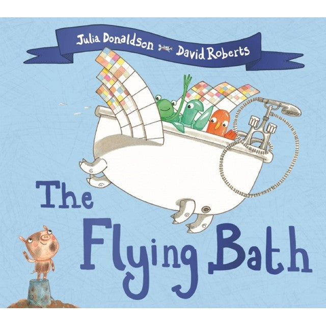 Gardners Books The Flying Bath Book children's story book (British brand)