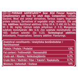 Adventuros Wild Boar Nuggets dog treats 90g - British product