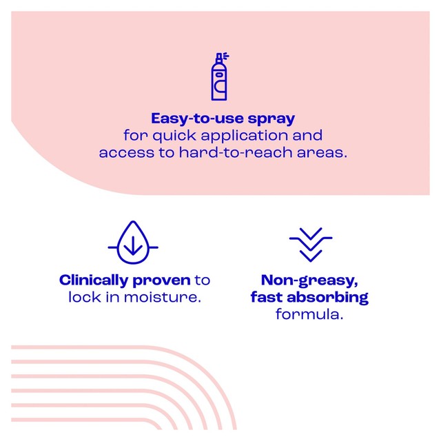 E45 Daily Moisturiser Spray Dry Sensitive 200ml - British product