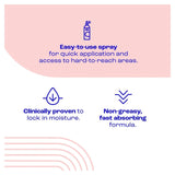 E45 Daily Moisturiser Spray Dry Sensitive 200ml - British product
