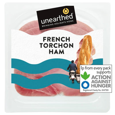 Jambon tranché Torchon français Unearthed 160g
