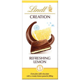 Lindt lemon chocolate bar 150g, UK version