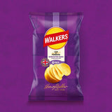 Walkers Worcester sauce flavour crisps 6x25g (British brand)