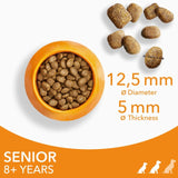IAMS senior dog food small medium breed chicken, UK version