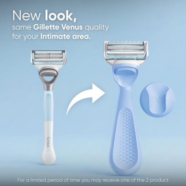 Gillette Venus pubic hair and skin manual razor (British brand)