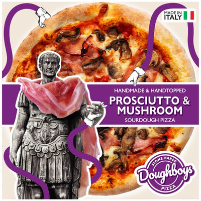 Pizza Surgelée Prosciutto & Champignons Doughboys 390g